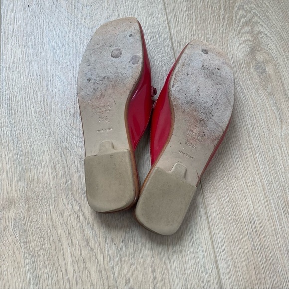Prada Red Patent Leather Slip On Mules  6.5 - Picture 5 of 5